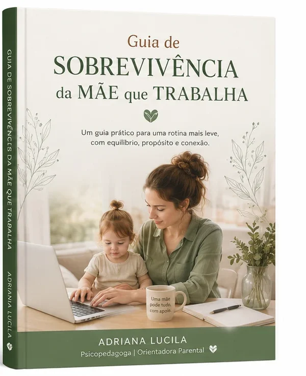 Capa do e-book Guia de Sobrevivência da Mãe que Trabalha